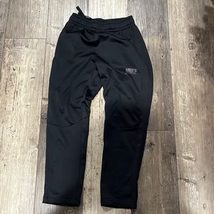 Boys Nike black sweatpants